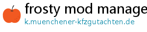 frosty mod manager